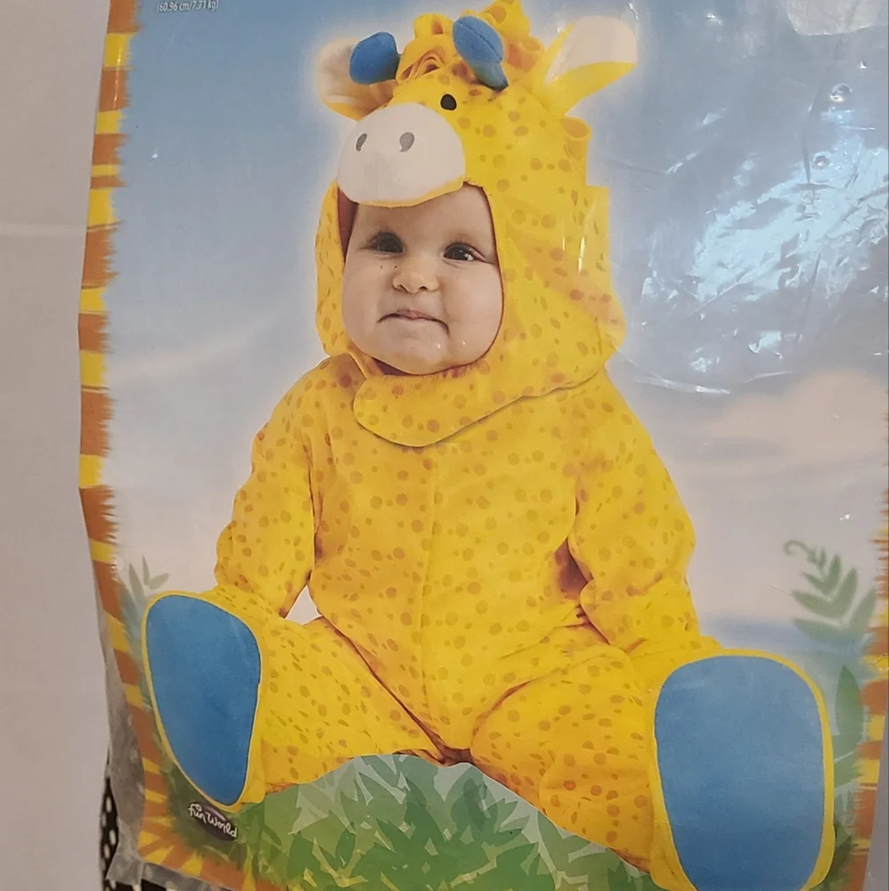 Giraffe Costume 12 To 24 Months